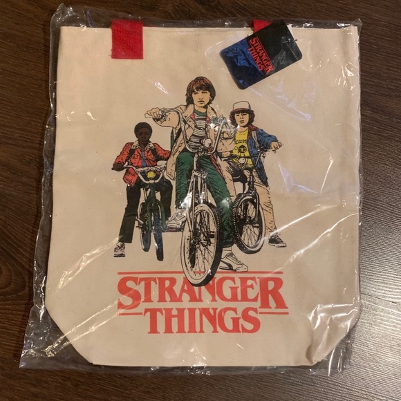 Loungefly Handbags - Stranger Things canvas tote - brand new